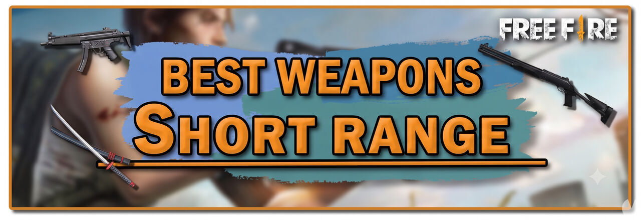 Free Fire - Best close-range weapons