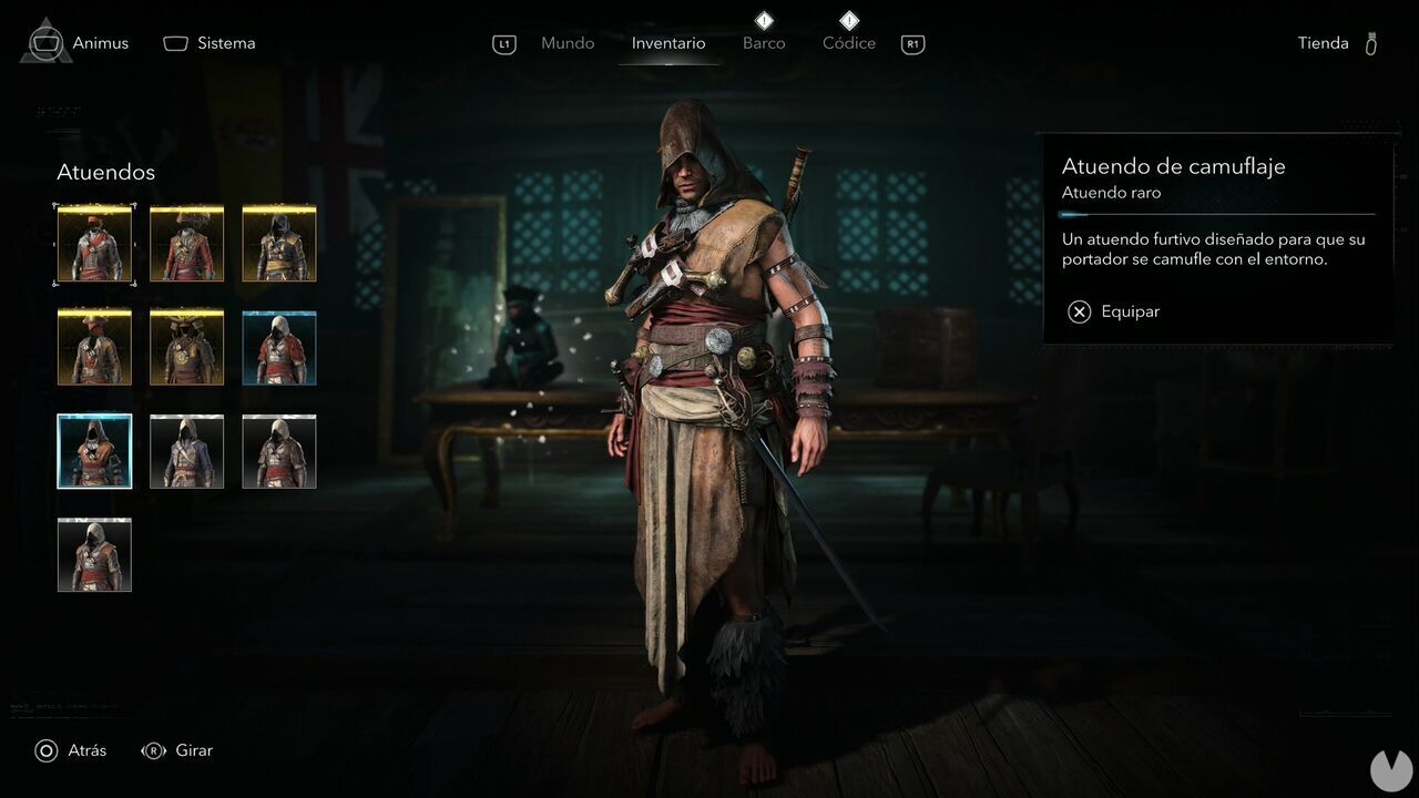 Assassin's Creed Black Flag Resynced - Outfits, Stealth Outfit