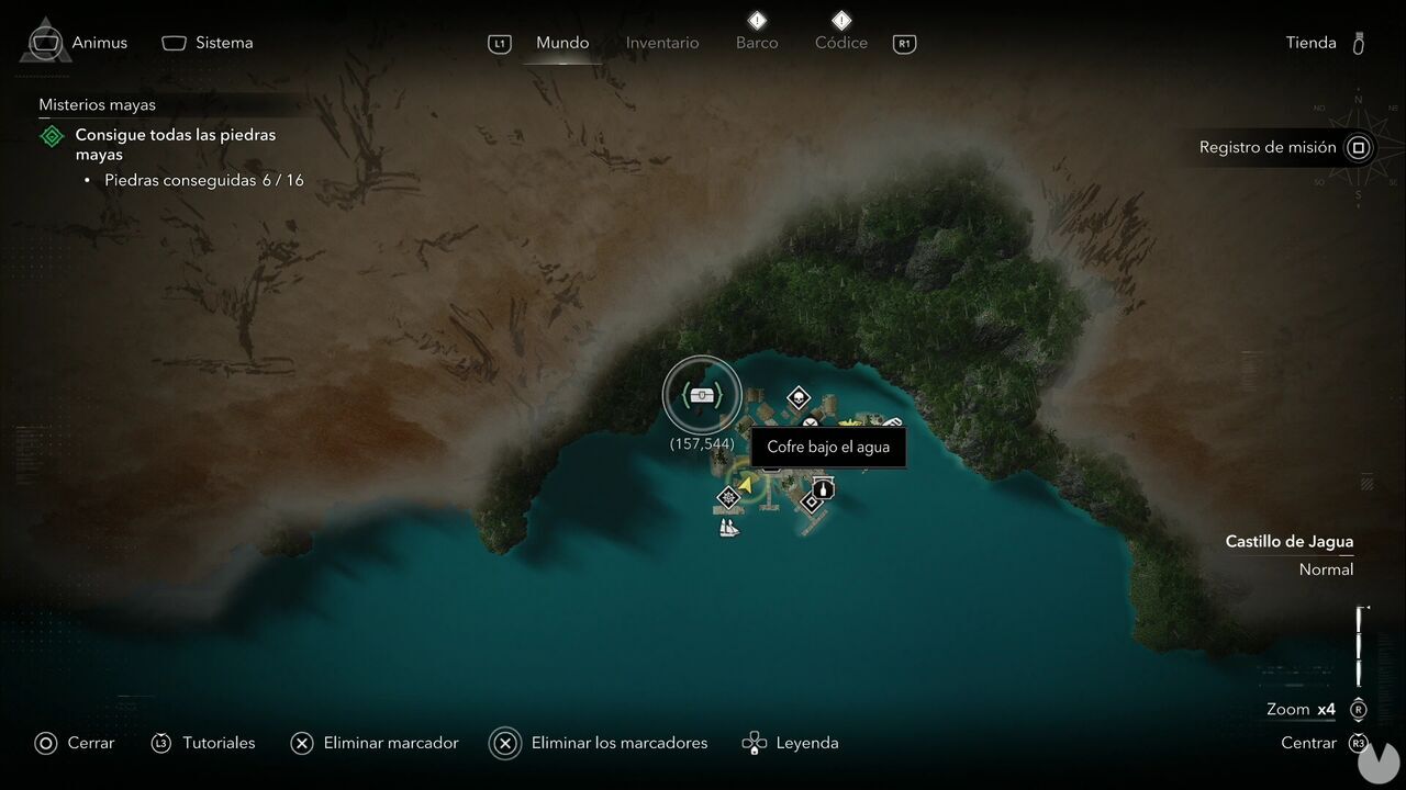 Assassin's Creed Black Flag Resynced - Chests in Castillo de Jagua, location of one of the Arroyos chests