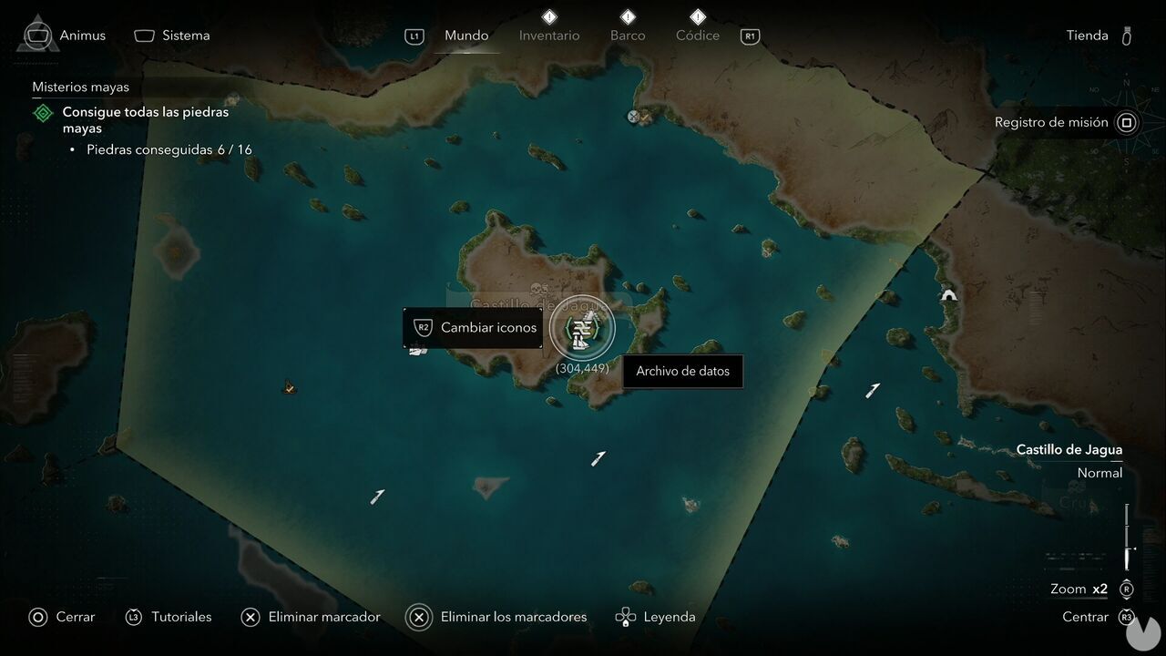 Assassin's Creed Black Flag Resynced - Data Files, location of Digitized Diary Entry in southwestern Pinos Isle