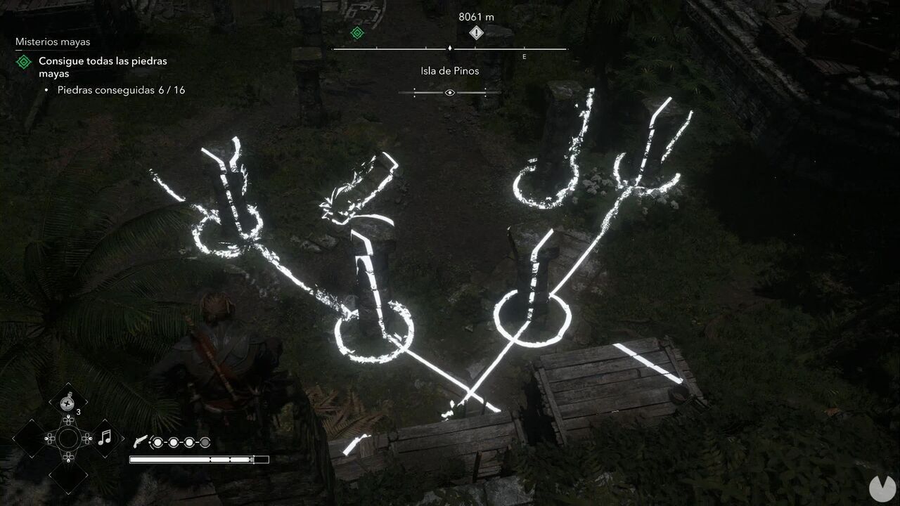 Assassin's Creed Black Flag Resynced - Mayan Stelae in Castillo de Jagua, solution to the Mayan Stela in southwestern Isla de Pinos