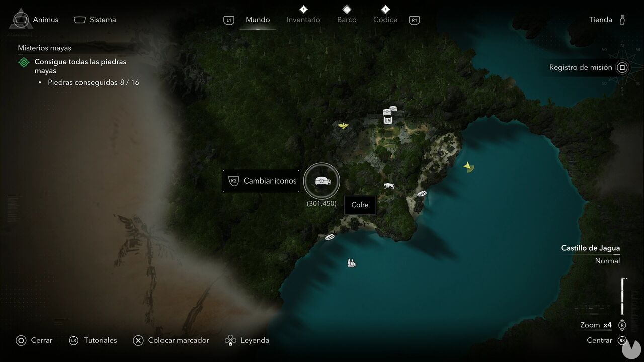 Assassin's Creed Black Flag Resynced - Chests in Castillo de Jagua, location of one of the Isla de Pinos chests