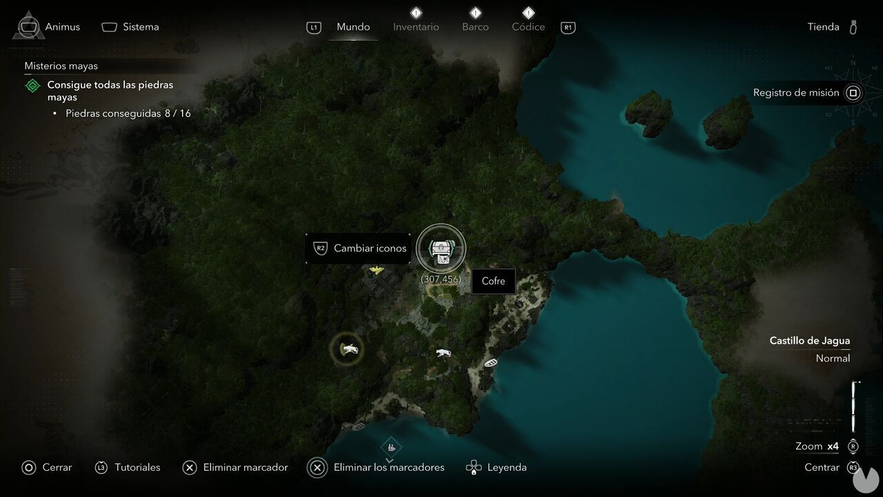 Assassin's Creed Black Flag Resynced - Chests in Castillo de Jagua, location of one of the Isla de Pinos chests