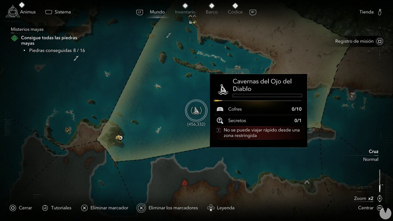 Assassin's Creed Black Flag Resynced - Underwater shipwrecks, location of Devil's Eye Caverns