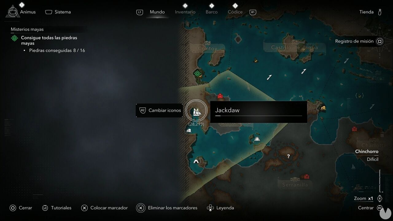 Assassin's Creed Black Flag Resynced - Chinchorro chests, location of the underwater secret chest containing the Explorer Outfit