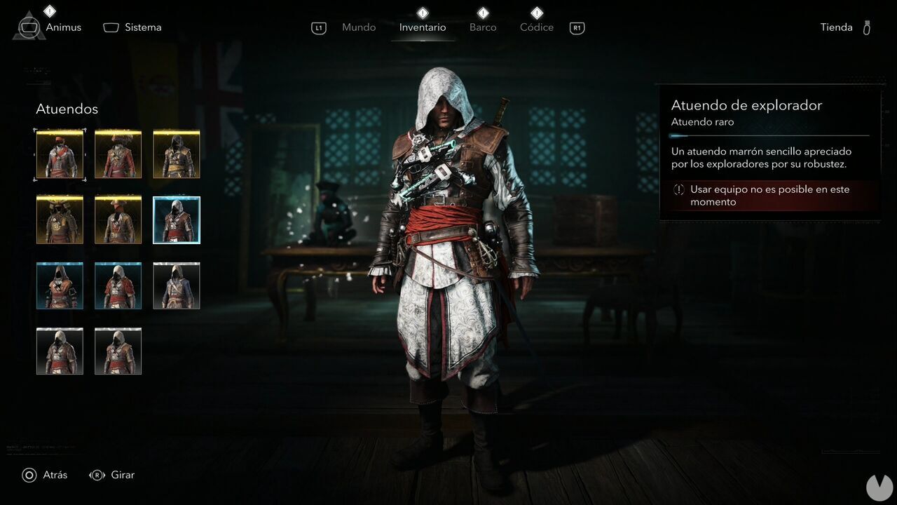 Assassin's Creed Black Flag Resynced - Outfits, Explorer Outfit