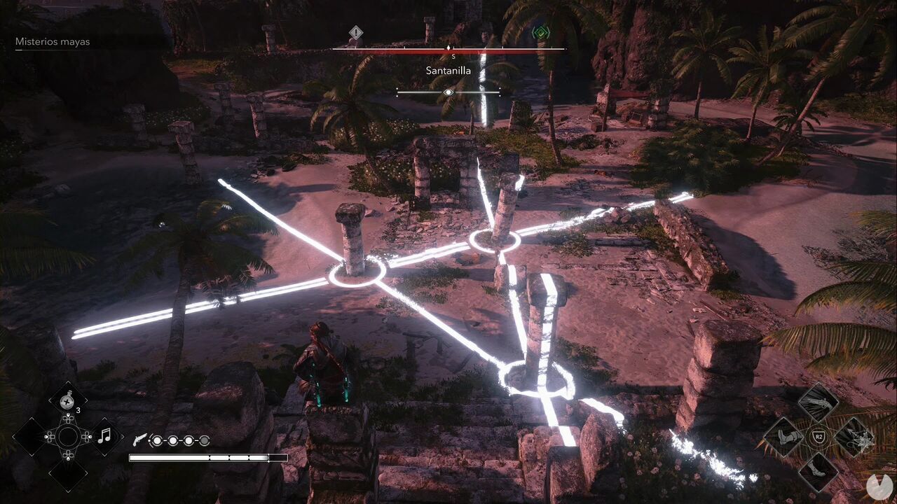 Assassin's Creed Black Flag Resynced - Mayan Stelae in Chinchorro, solution to the Santanillas Mayan Stela