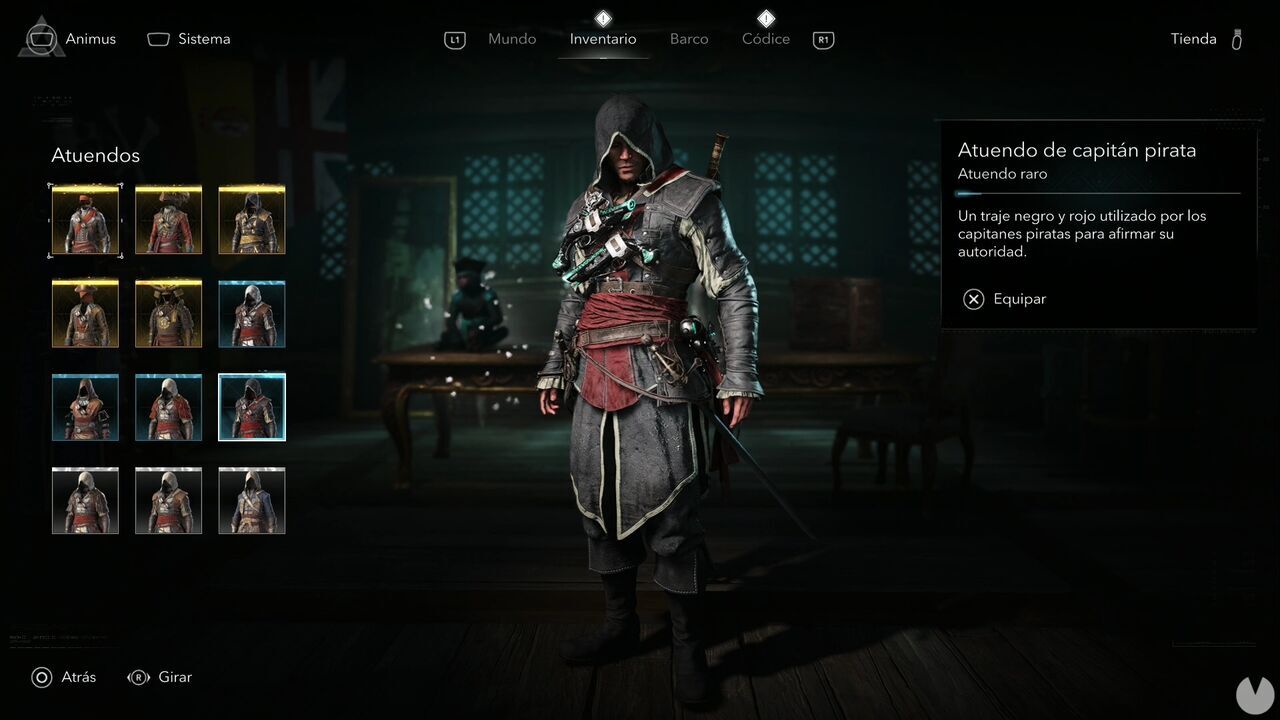 Assassin's Creed Black Flag Resynced - Outfits, Pirate Captain Outfit