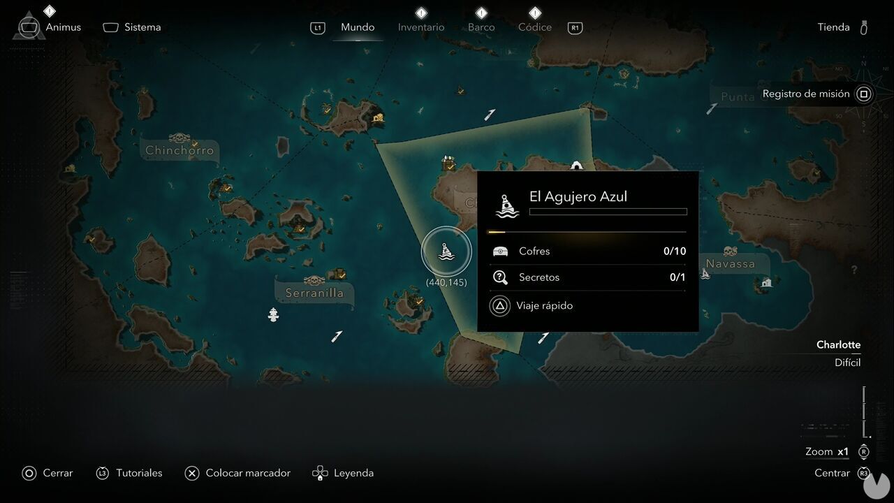 Assassin's Creed Black Flag Resynced - Underwater shipwrecks, location of The Blue Hole