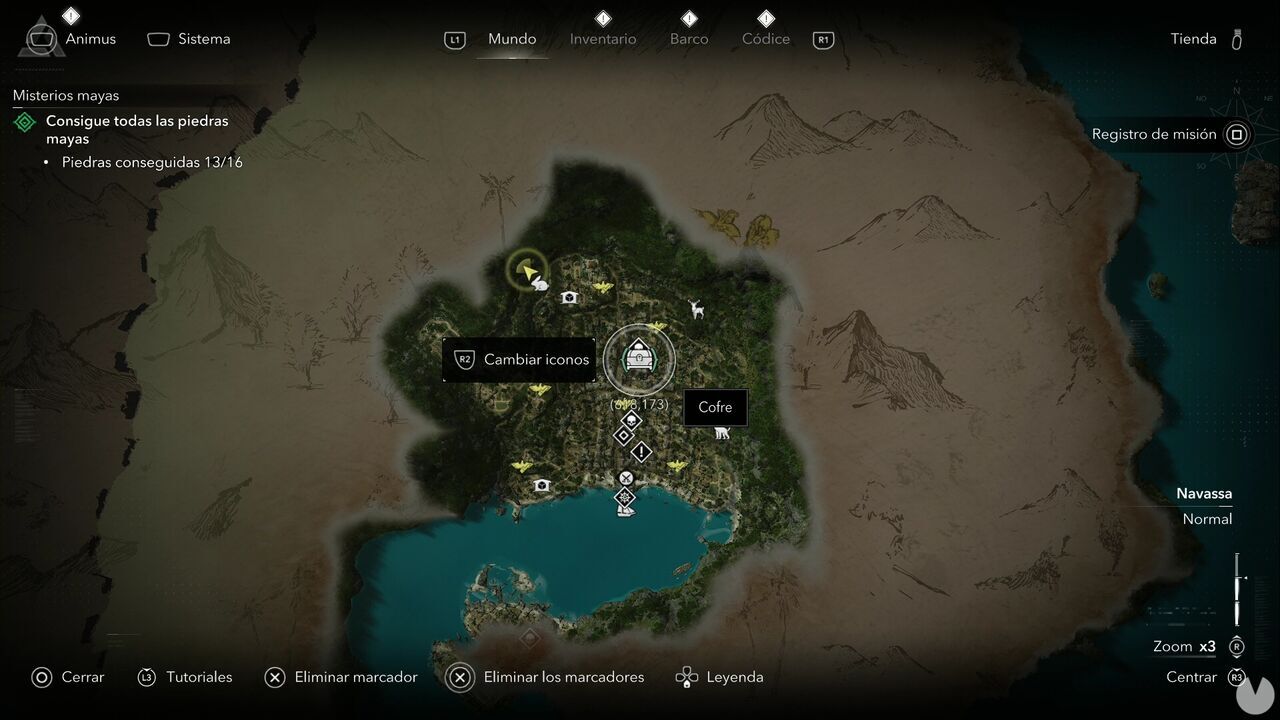 Assassin's Creed Black Flag Resynced - Chests in Navassa, location of one of the Kingston treasures