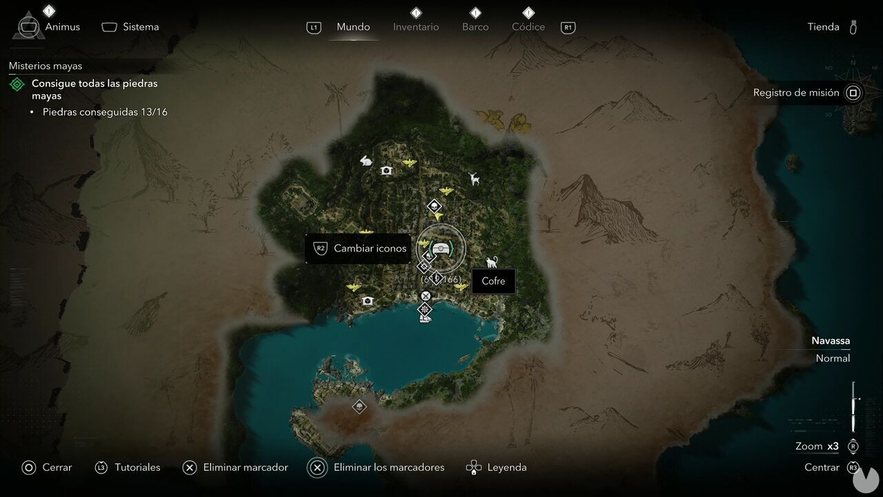 Assassin's Creed Black Flag Resynced - Chests in Navassa, location of one of the Kingston treasures