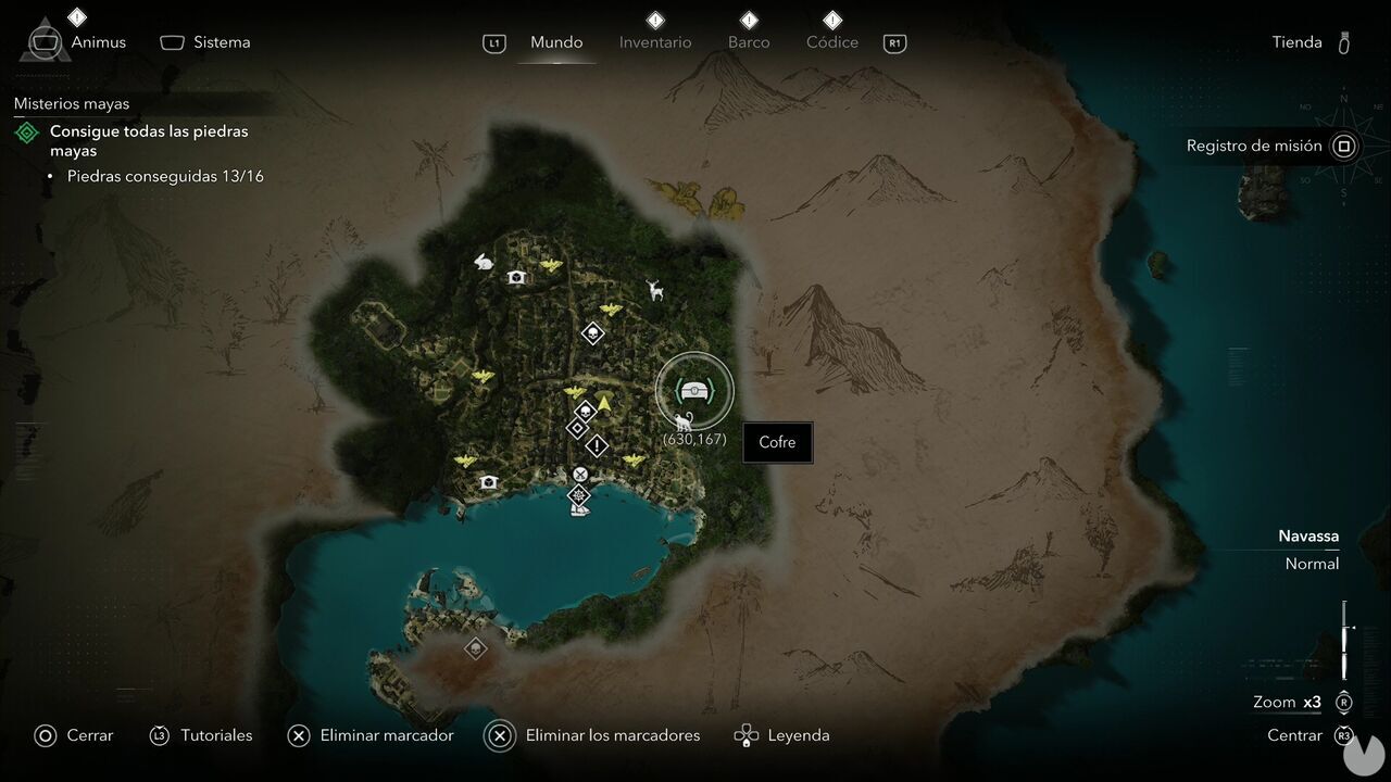 Assassin's Creed Black Flag Resynced - Chests in Navassa, location of one of the Kingston treasures