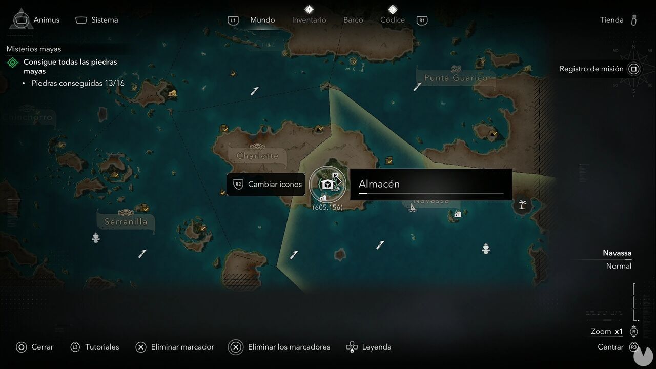 Assassin's Creed Black Flag Resynced - Kingston Warehouses, location of the southwestern Kingston warehouse