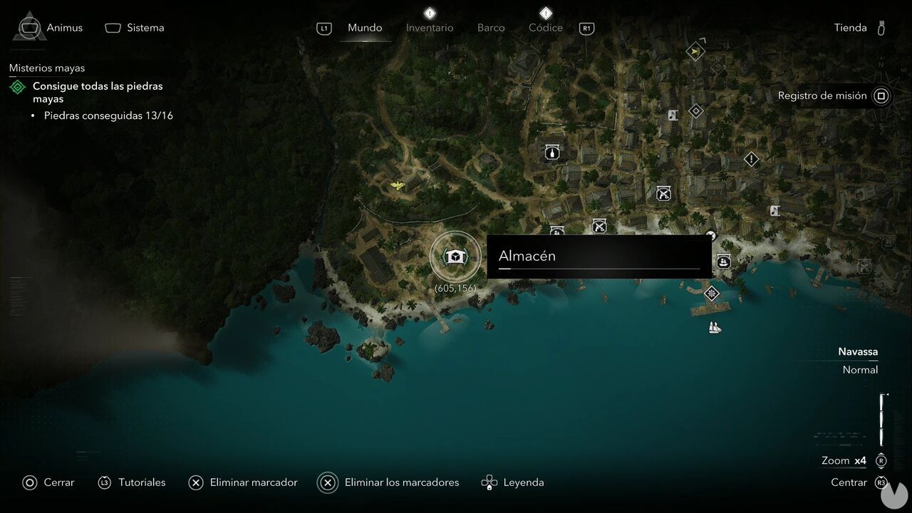 Assassin's Creed Black Flag Resynced - Kingston Warehouses, location of the southwestern Kingston warehouse