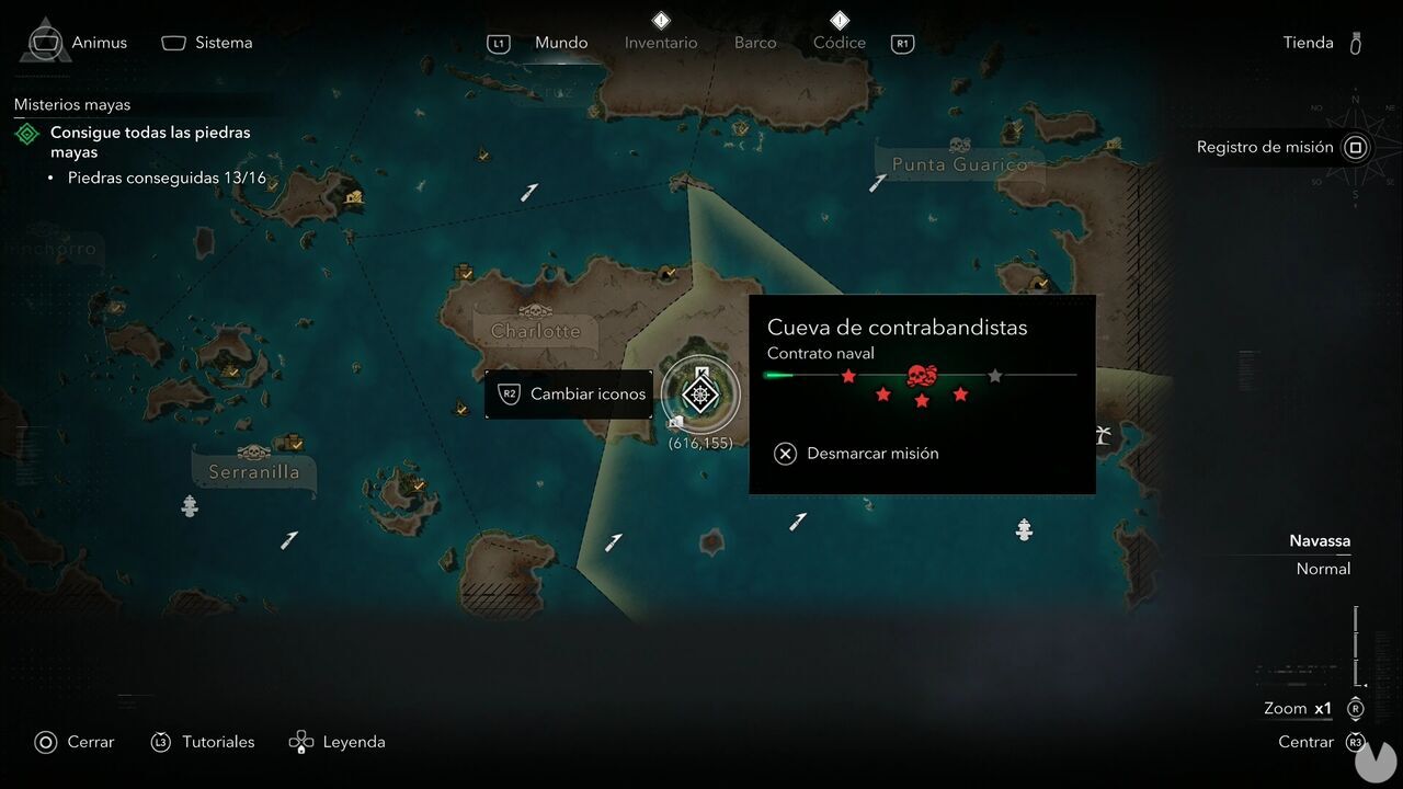 Assassin's Creed Black Flag Resynced - Naval Contracts, location of the Kingston harbor where Smuggler's Den can be started