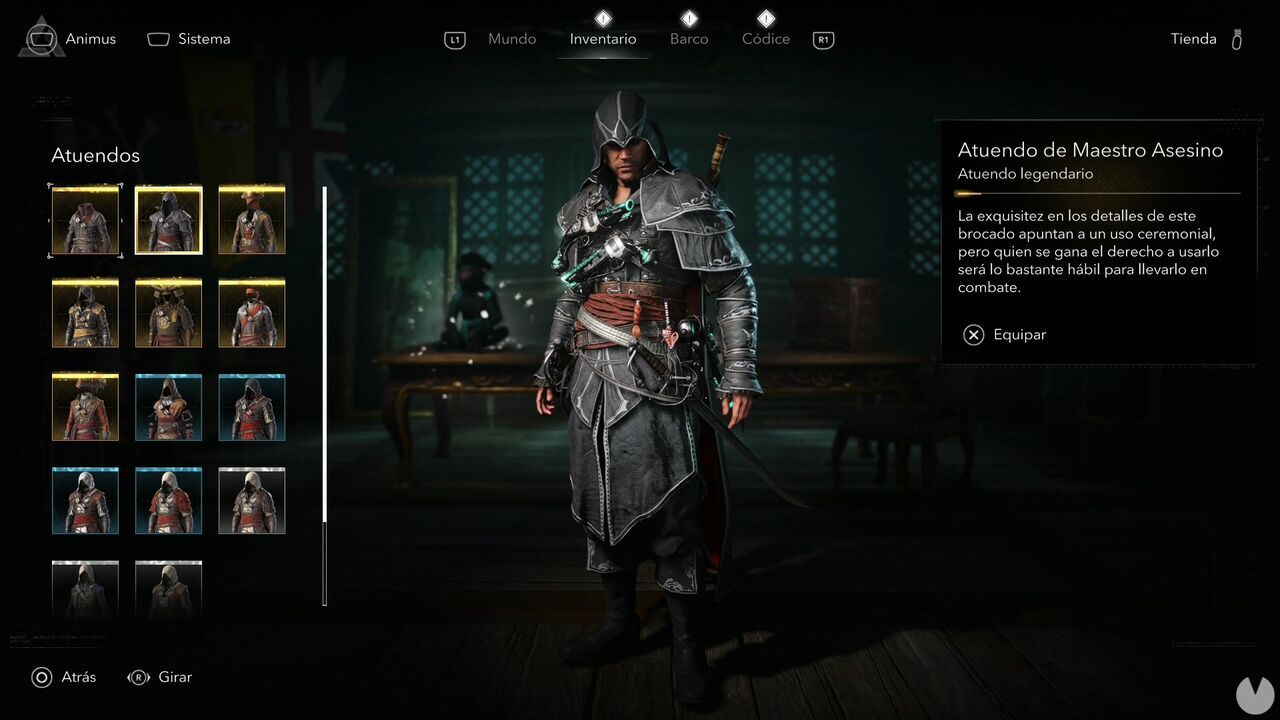 Assassin's Creed Black Flag Resynced - Outfits, Master Assassin Outfit