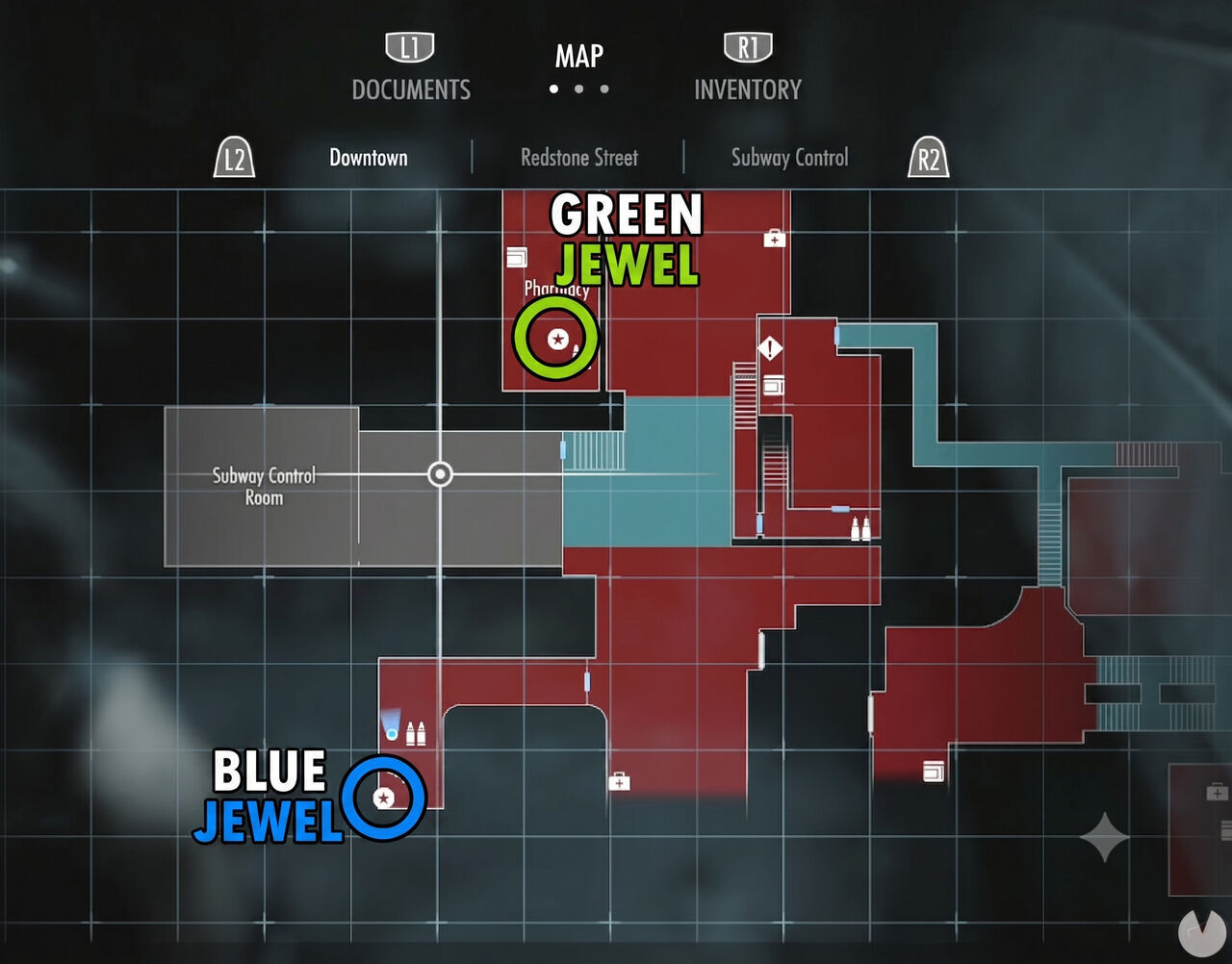 Jewels in Resident Evil 3 Remake on Nightmare difficulty