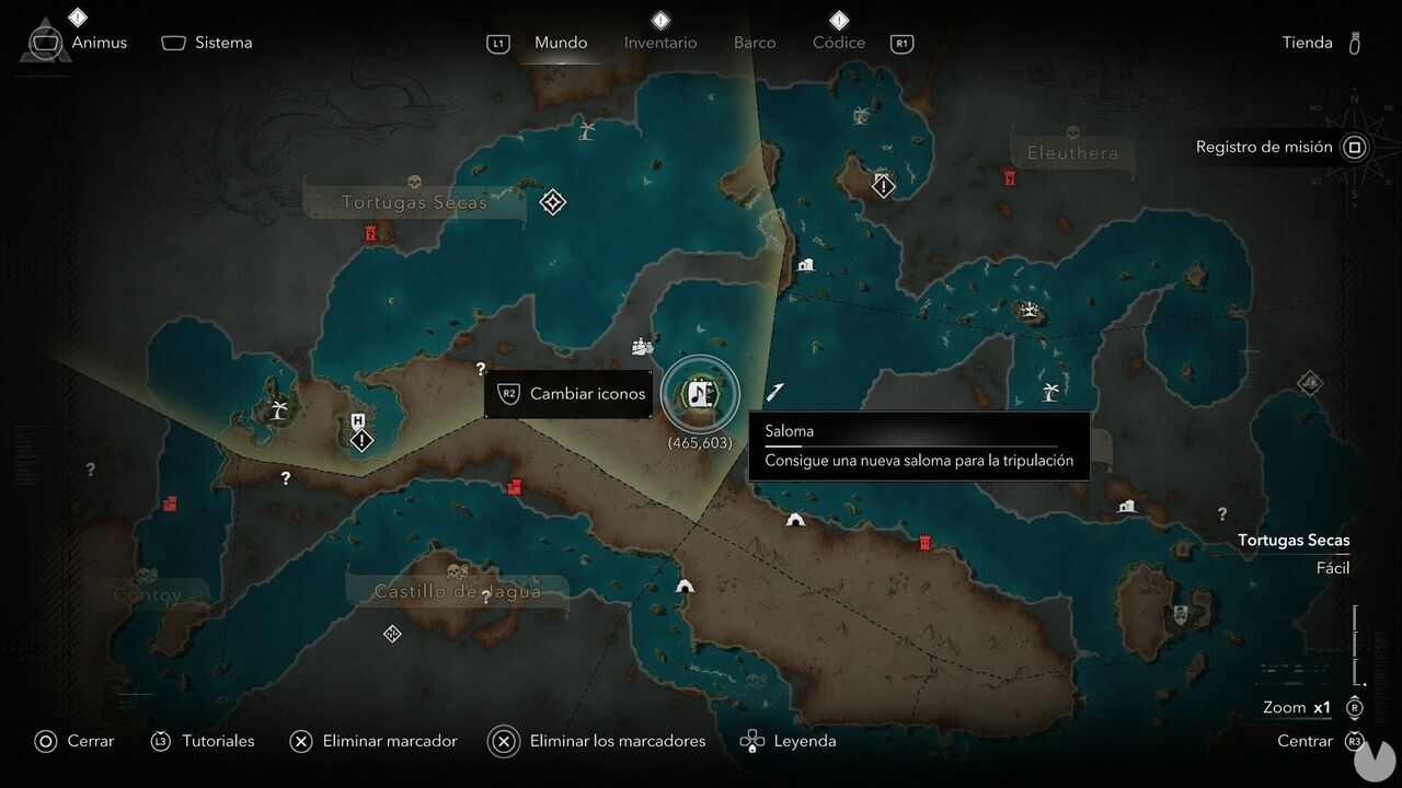 Assassin's Creed Black Flag Resynced - Sea Shanty Song Sheets, location of the Fish in the Sea song sheet in Salt Key Bank