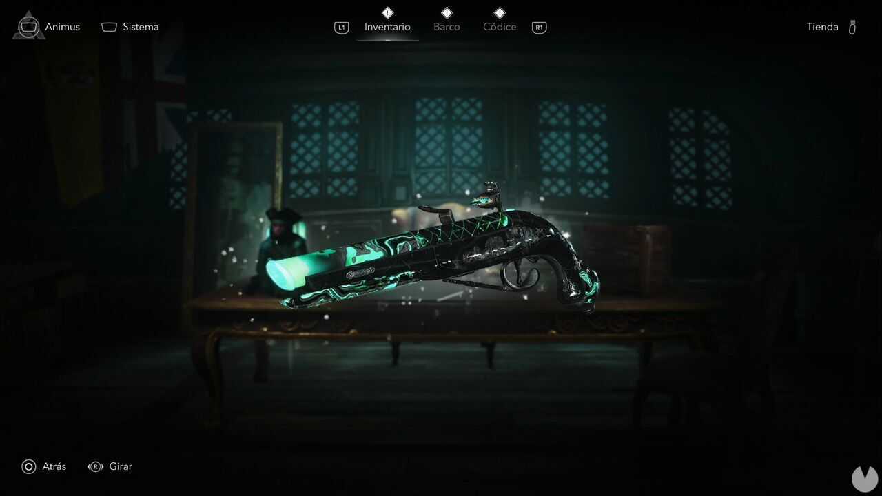 Assassin's Creed Black Flag Resynced - Best weapons, Dark Animus Corsair Flintlocks