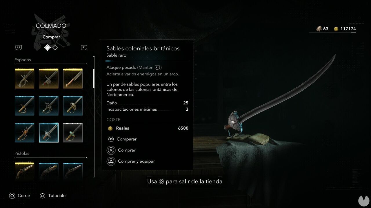 Assassin's Creed Black Flag Resynced - Weapons, British Colonial Cutlasses