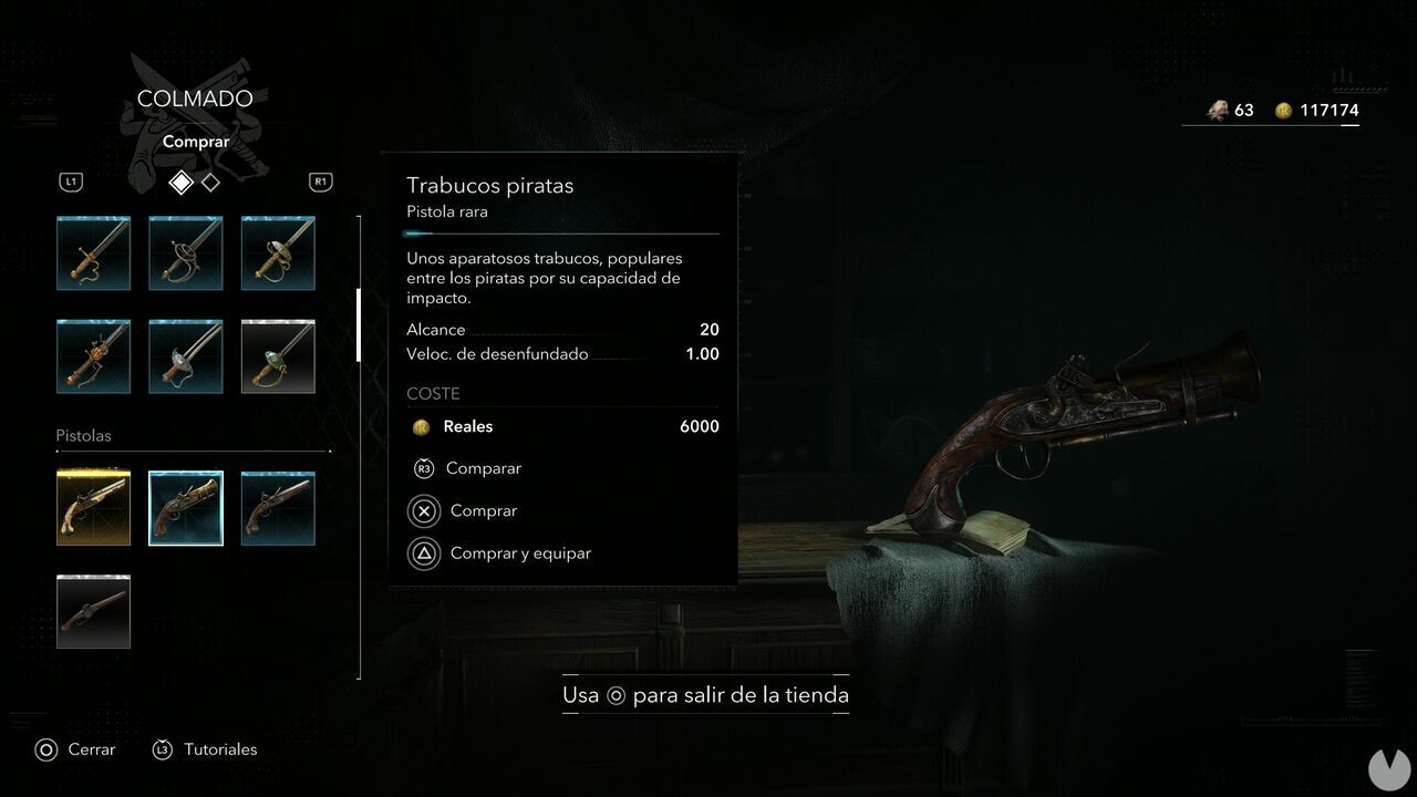 Assassin's Creed Black Flag Resynced - Weapons, Pirate Blunderbusses