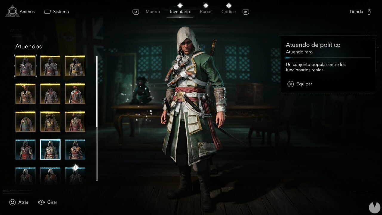 Assassin's Creed Black Flag Resynced - Outfits, Politician's Outfit