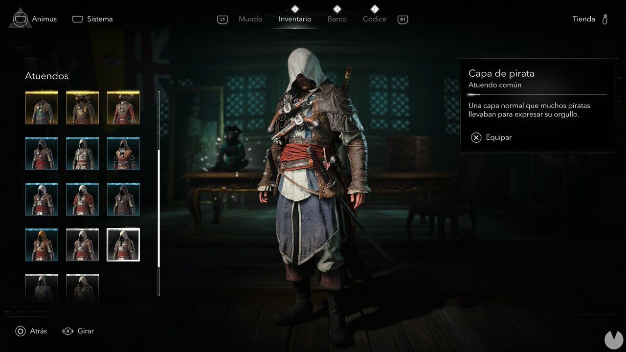 Assassin's Creed Black Flag Resynced - Outfits, Pirate Cloak