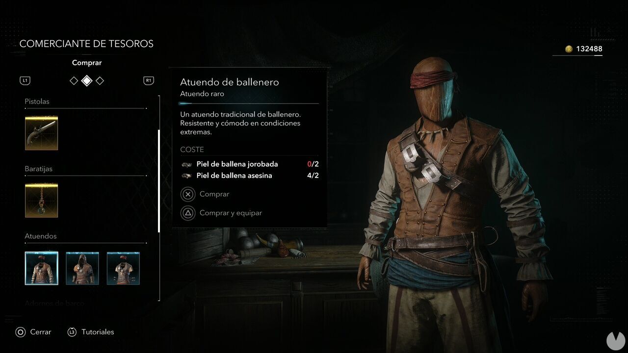 Assassin's Creed Black Flag Resynced - Outfits, Whaler Outfit