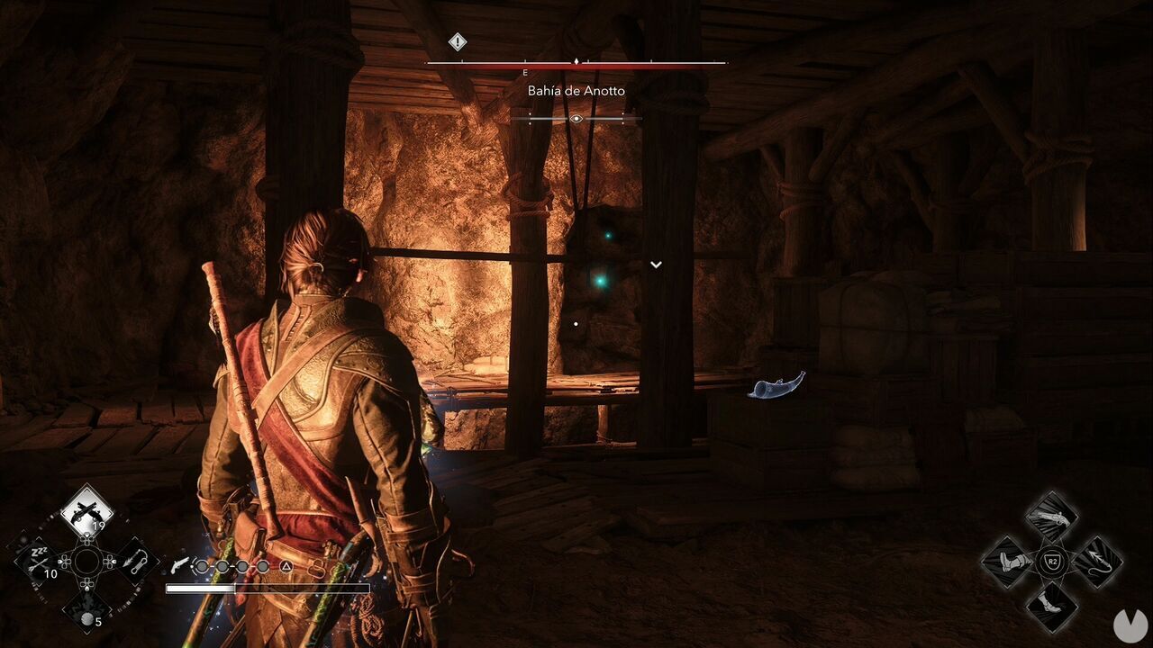 Assassin's Creed Black Flag Resynced - Side missions, Blackbeard's Treasure; area marked in green inside the Anotto Bay cave