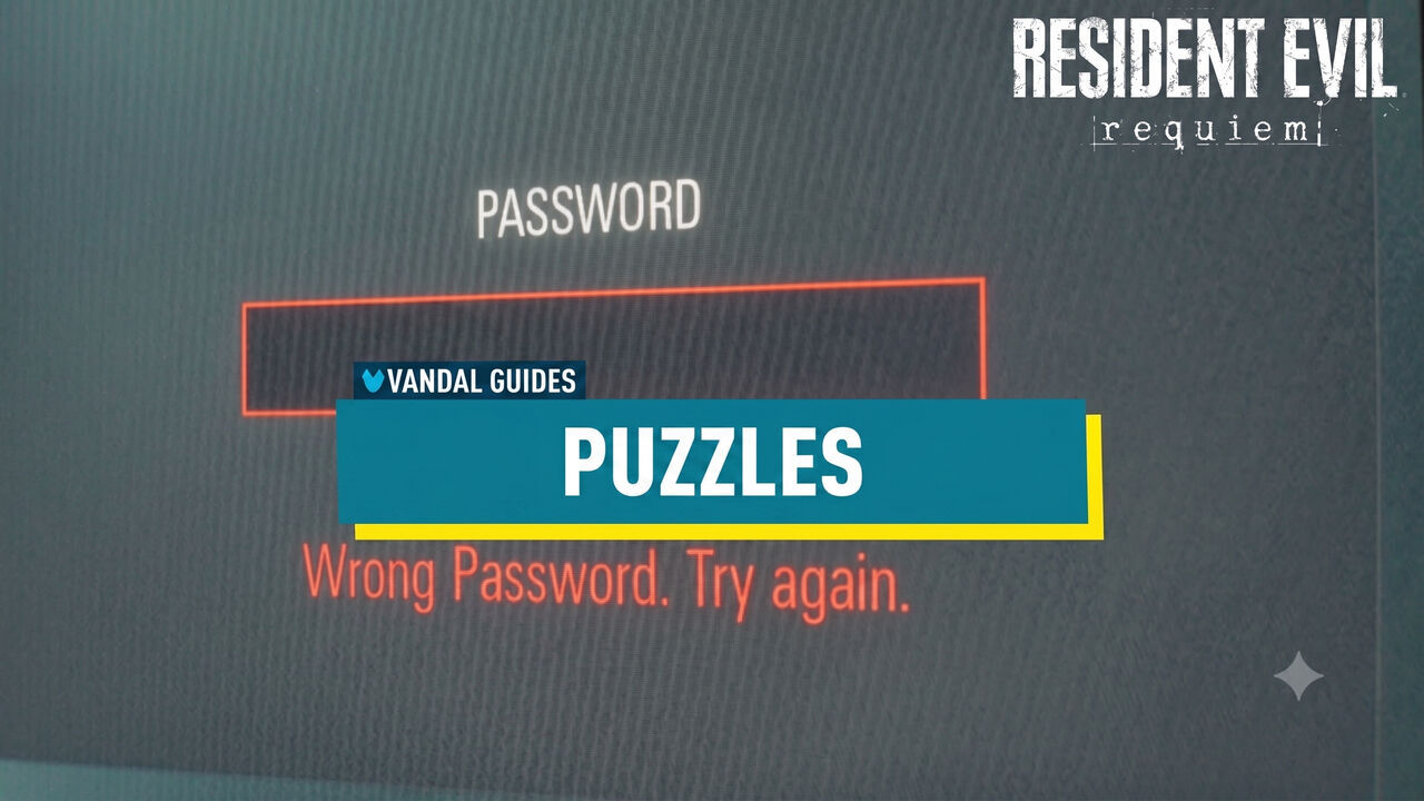 Resident Evil Requiem - Puzzles section cover