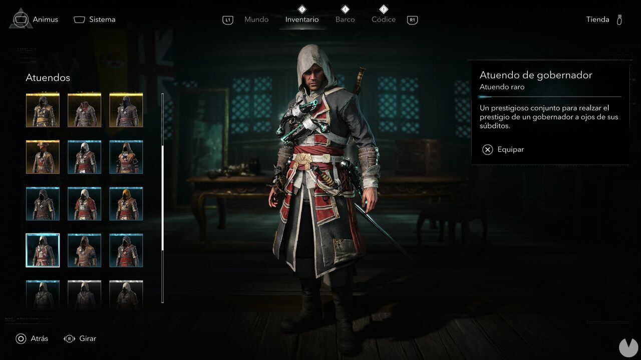 Assassin's Creed Black Flag Resynced - Outfits, Governor's Outfit