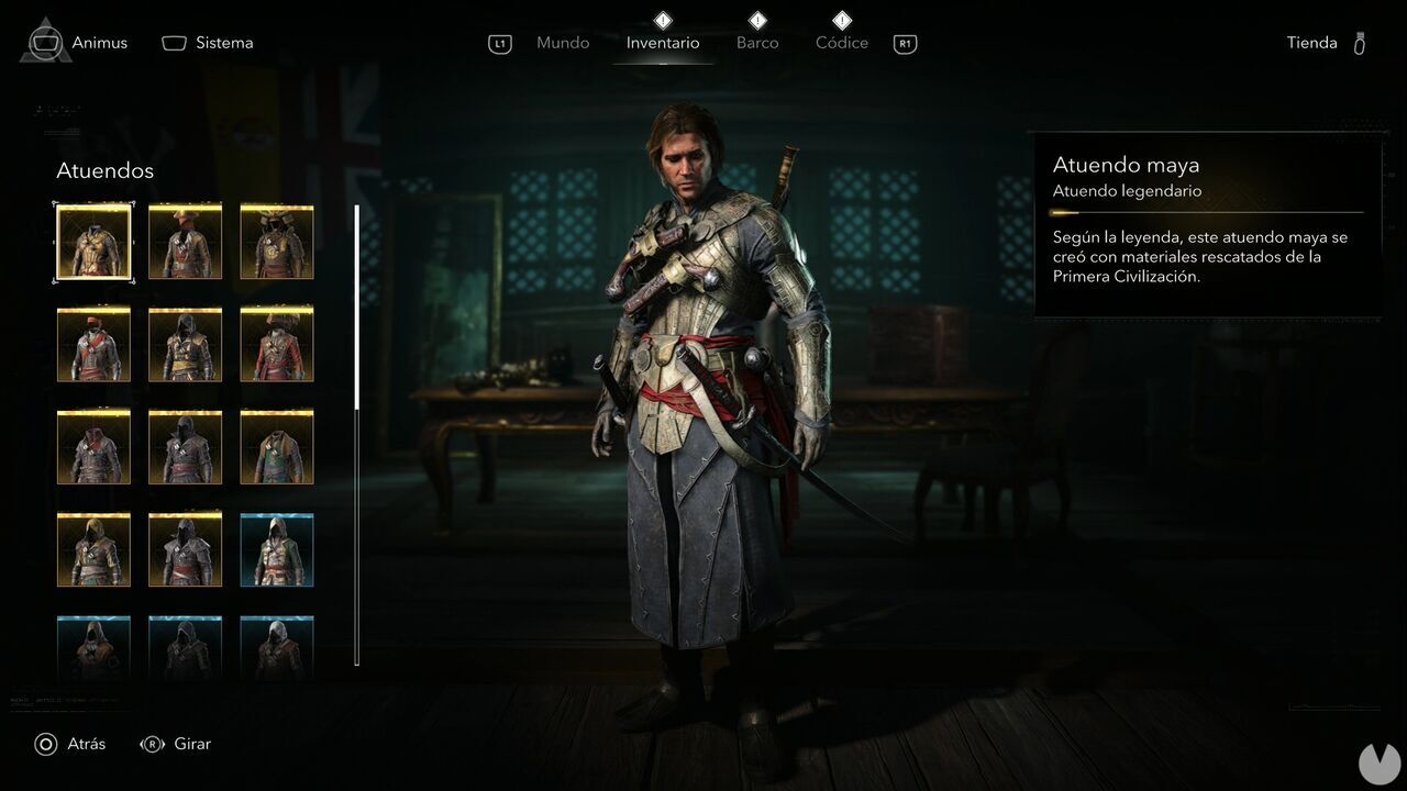 Assassin's Creed Black Flag Resynced - Outfits, Mayan Outfit