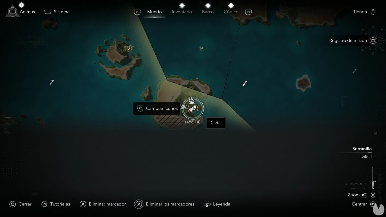 Assassin's Creed Black Flag Resynced - Letters, location of the Earlie Opinions of My Condition letter in southeastern Isla Providencia