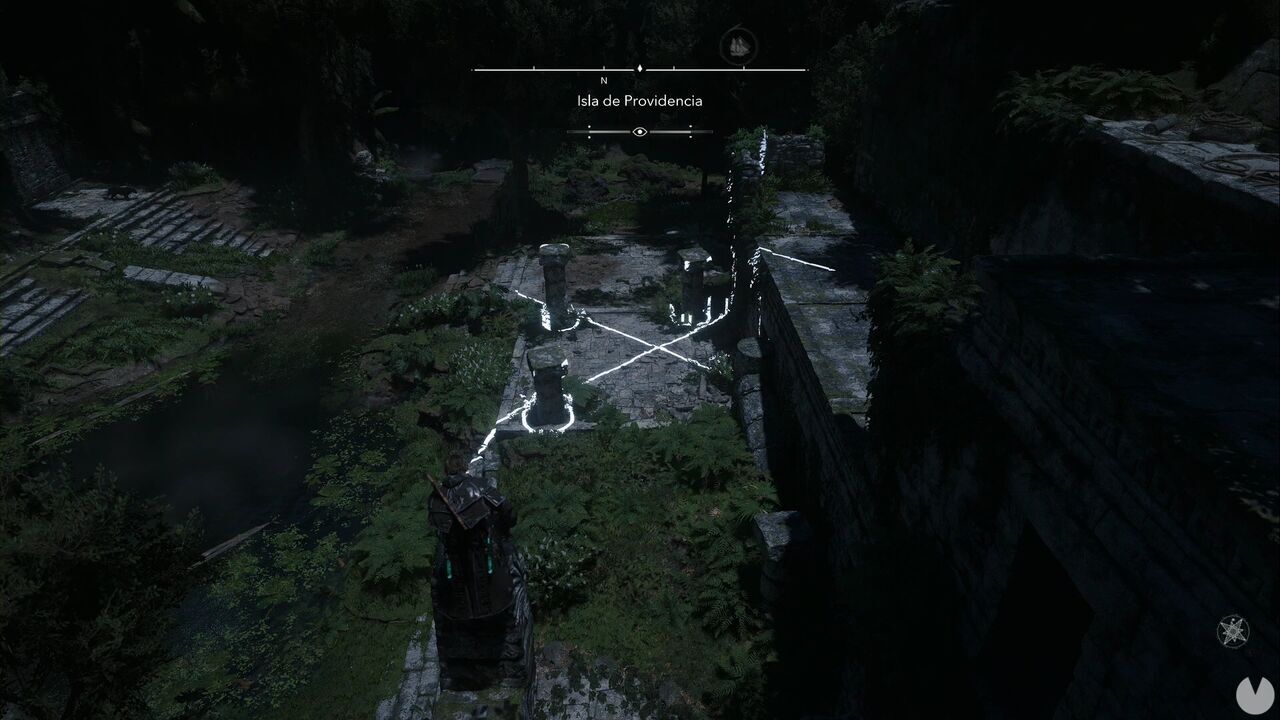 Assassin's Creed Black Flag Resynced - Mayan Stelae on Isla Providencia, solution to the southwestern Stela