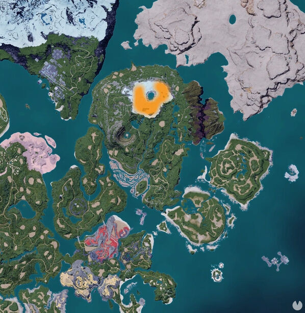 Palworld - Mapa con la localizaci�n del Pal Snugloo