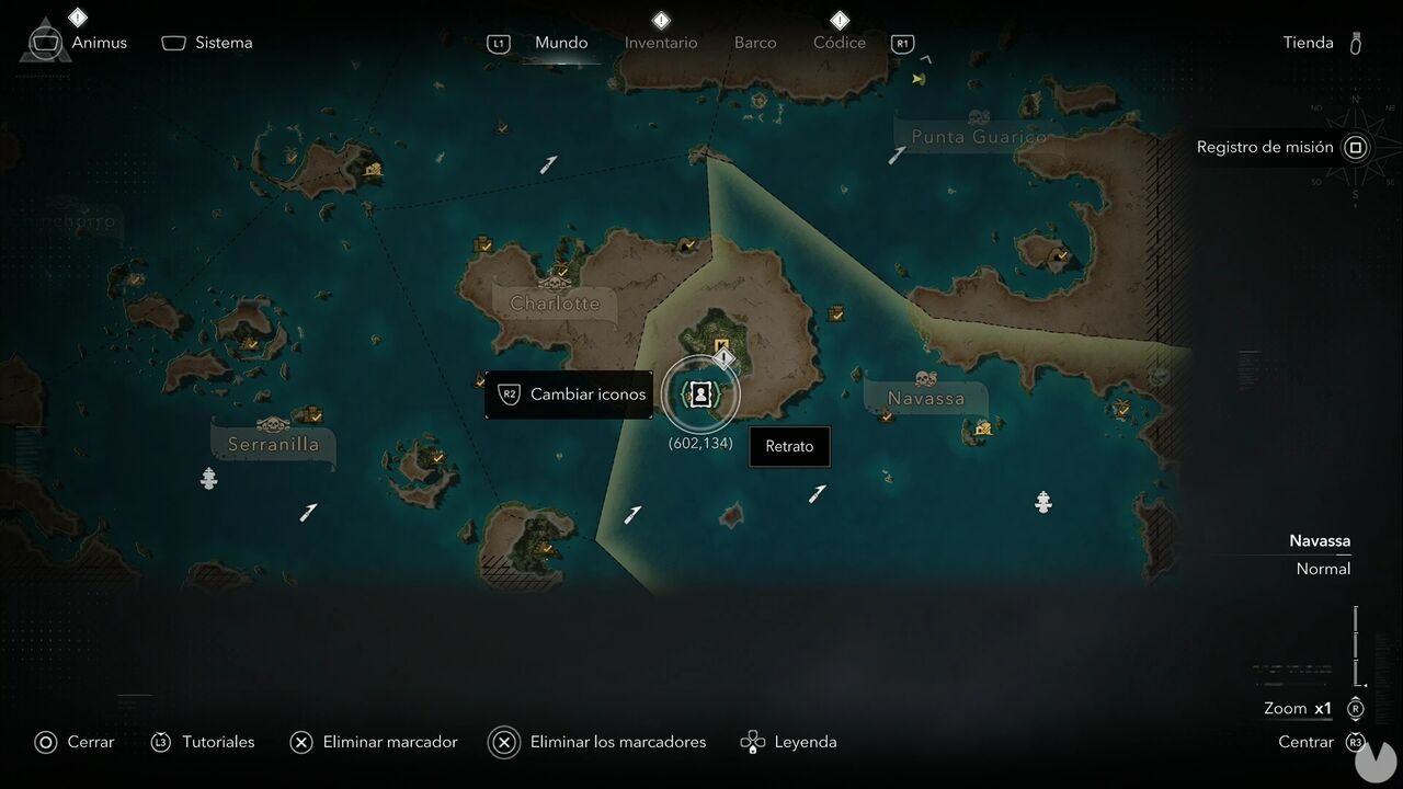 Assassin's Creed Black Flag Resynced - Location of Robert Maynard's Portrait in the Port Royal church