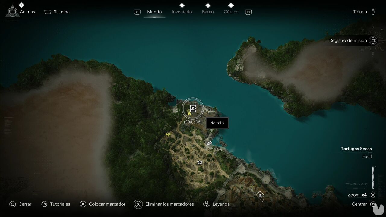 Assassin's Creed Black Flag Resynced - Portraits, location of El Tiburon's Portrait in Havana