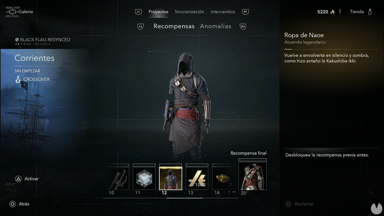 Assassin's Creed Black Flag Resynced - Outfits, Naoe's Robes