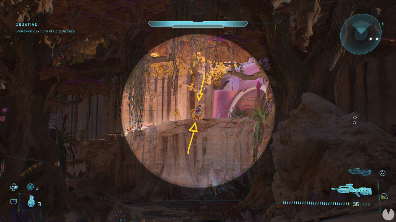 Halo: Campaign Evolved - Enemy shield location 1 for unlocking the Temperamental skull