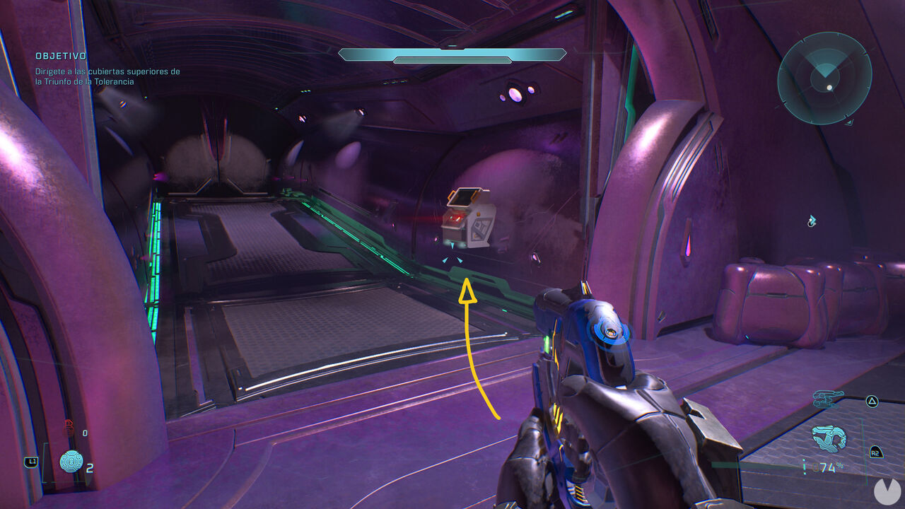 Halo: Campaign Evolved - The Path Terminal location