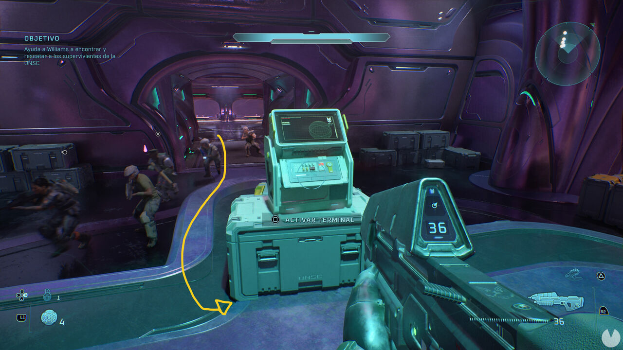 Halo: Campaign Evolved - Penitent Report Terminal location