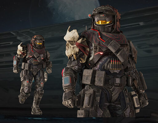 Halo: Campaign Evolved - Skin de armadura Timberwolf