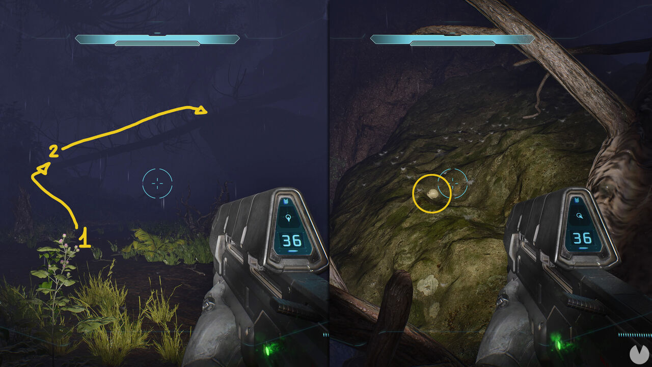 Halo: Campaign Evolved - They Come Back skull location