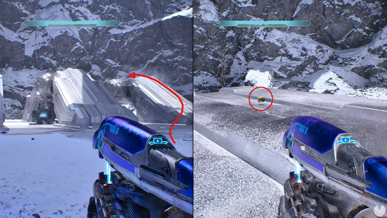 Halo: Campaign Evolved - Angry skull location