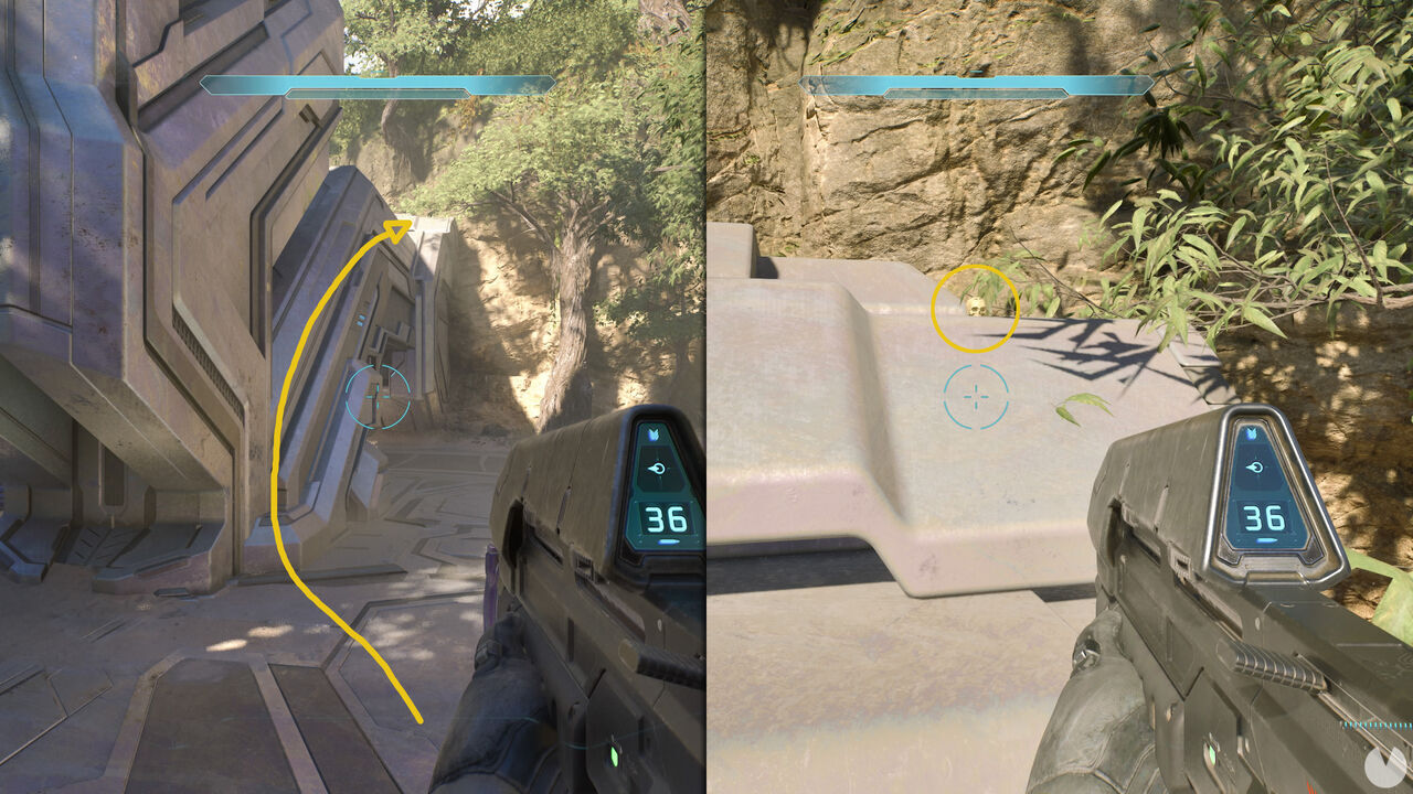 Halo: Campaign Evolved - Acrophobia skull location