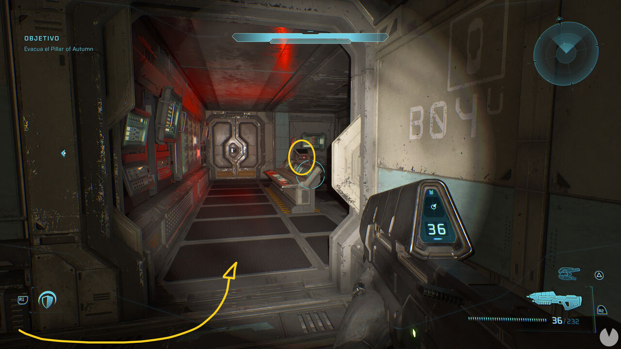 Halo: Campaign Evolved - Approach Terminal location