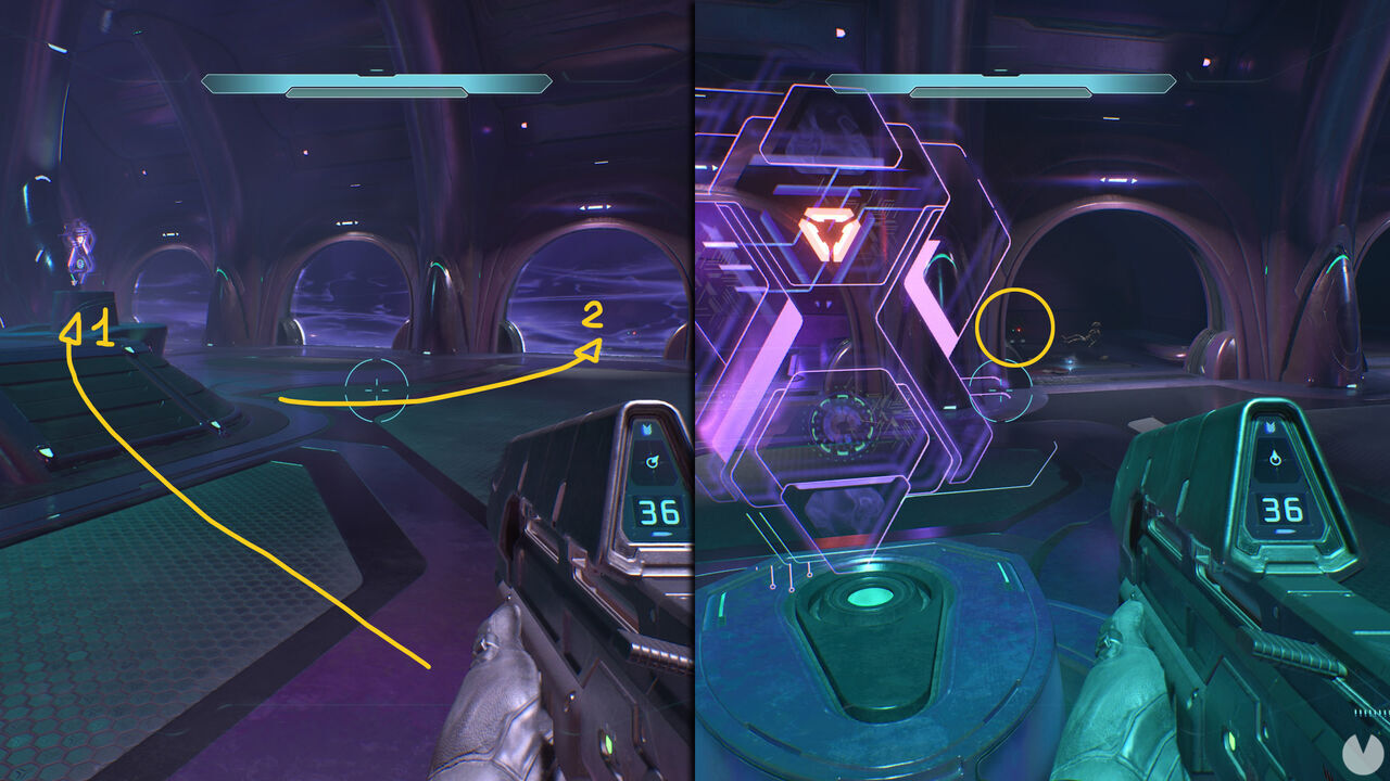 Halo: Campaign Evolved - Inquisitor Terminal location