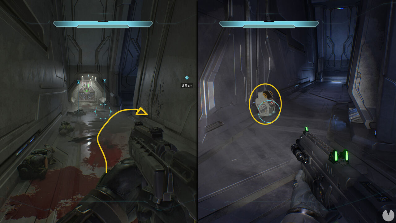 Halo: Campaign Evolved - Tangent II Terminal location