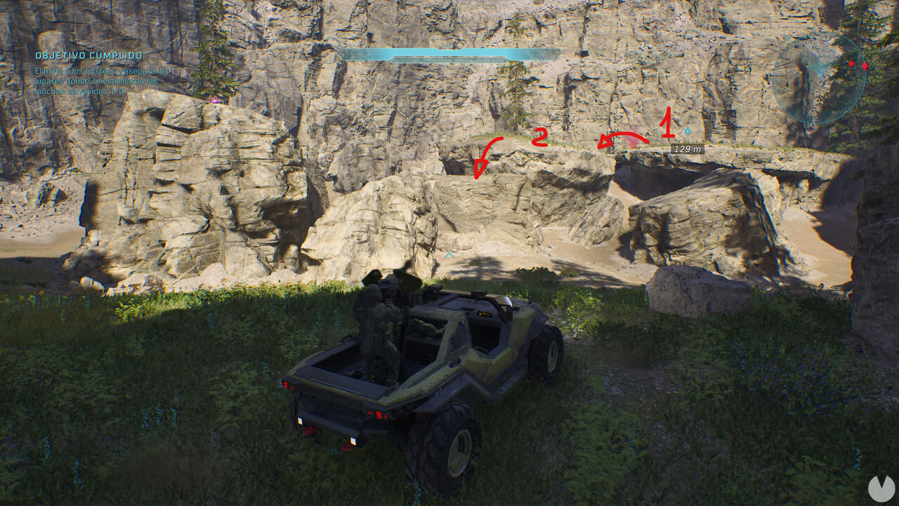 Halo: Campaign Evolved - How to find the Floor Is Lava skull