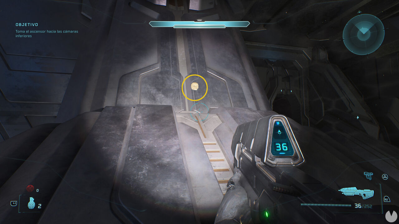Halo: Campaign Evolved - Tilt skull location